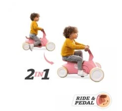 Berg Go2 Retro - Pink -Babykamers Verkoopwinkel berg go2 retro pink 5