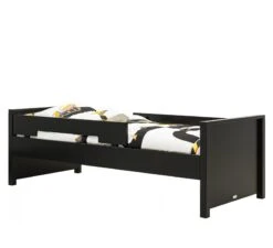 Bed Jonne 90x200 - Black -Babykamers Verkoopwinkel bopita bed jonne 90x200 black 2