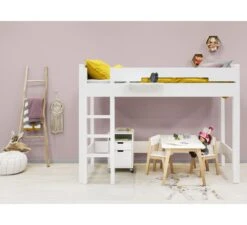 Combiflex Hoogslaper 90x200 Rechte Trap -Babykamers Verkoopwinkel bopita combiflex hoogslaper 90x200 rechte trap 6