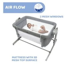 CHICCO Next2me Magic Evo - Desert Taupe -Babykamers Verkoopwinkel chicco next2me magic evo desert taupe 3