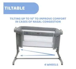 CHICCO Next2me Magic Evo - Desert Taupe -Babykamers Verkoopwinkel chicco next2me magic evo desert taupe 5