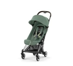 CYBEX Coya Buggy - Chrome/Leaf Green -Babykamers Verkoopwinkel cybex coya buggy chrome leaf green 2