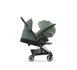 CYBEX Coya Buggy - Chrome/Leaf Green -Babykamers Verkoopwinkel cybex coya buggy chrome leaf green 6