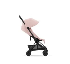 CYBEX Coya Buggy - Matt Black/Peach Pink -Babykamers Verkoopwinkel cybex coya buggy matt black peach pink 3