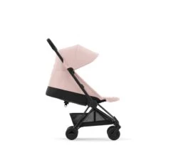 CYBEX Coya Buggy - Matt Black/Peach Pink -Babykamers Verkoopwinkel cybex coya buggy matt black peach pink 4