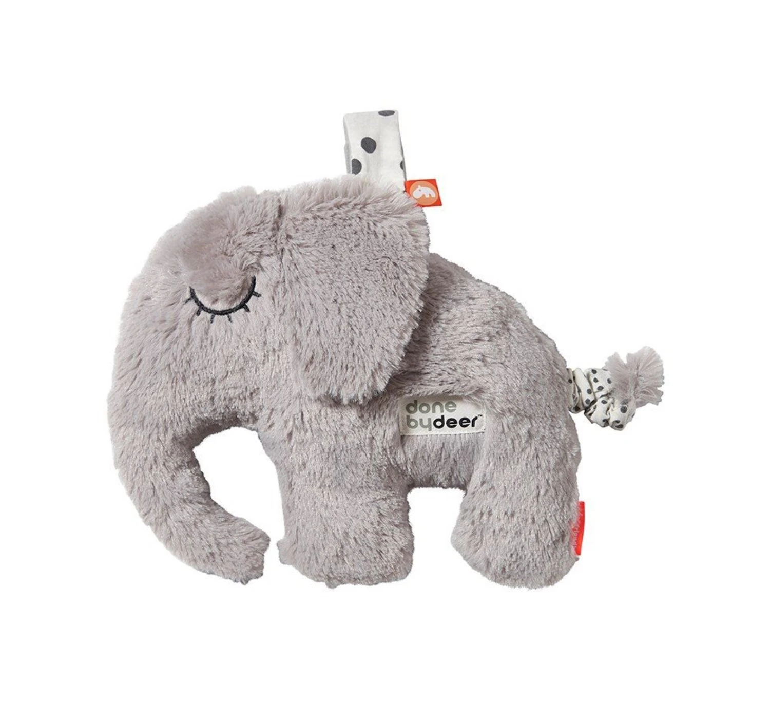 Done By Deer Musical Knuffel - Grey 1 Done By Deer Musical Knuffel - Grey