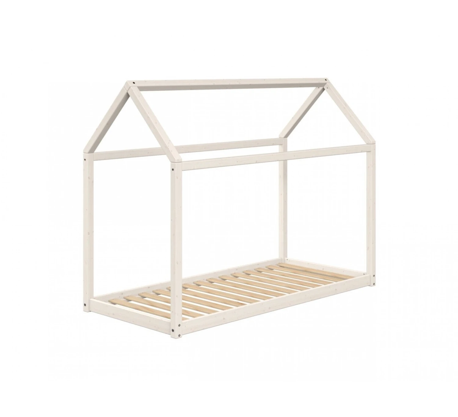 Cottage Eenpersoonsbed - White Wash 1 Cottage Eenpersoonsbed - White Wash