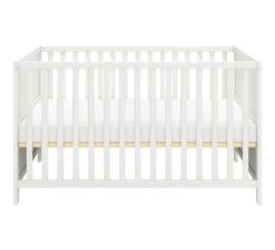 Babykamers Verkoopwinkel -Babykamers Verkoopwinkel flexa ledikant luna groeven 70x140 white 1