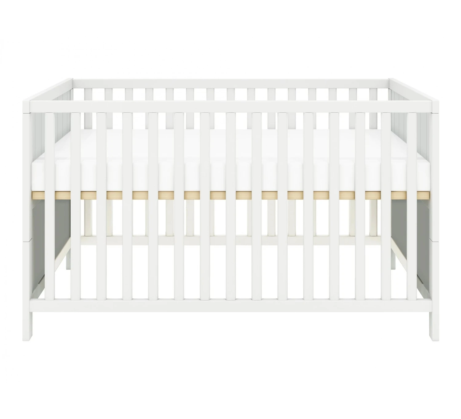 Ledikant Luna Groeven 70x140 - White 6 Ledikant Luna Groeven 70x140 - White - Afbeelding 6