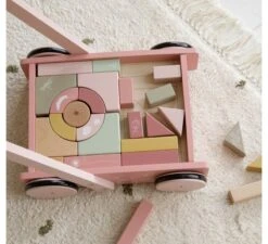 Little Dutch Blokkenkar Wild Flowers -Babykamers Verkoopwinkel little dutch blokkenkar wild flowers 3