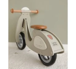Little Dutch Loopscooter - Olive -Babykamers Verkoopwinkel little dutch loopscooter olive 4