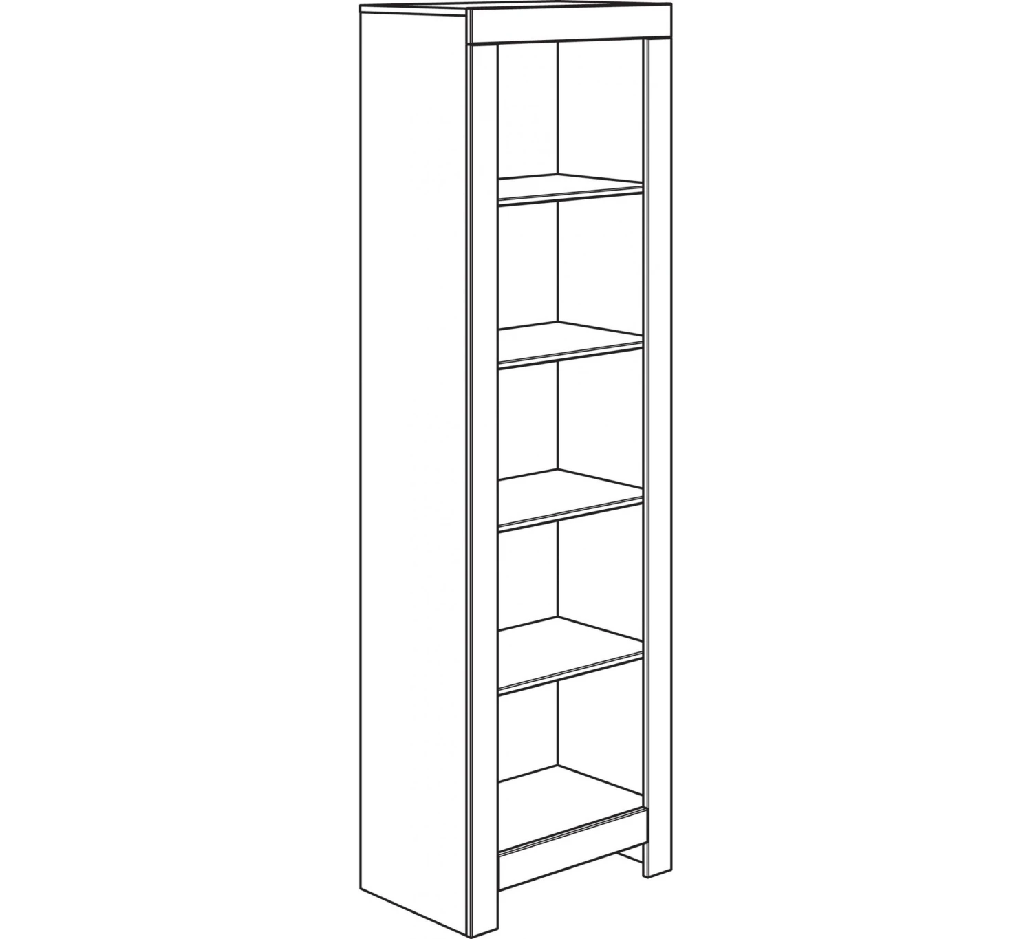 Fiona Vitrinekast 2 Fiona Vitrinekast - Afbeelding 2