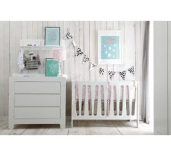 Moon Commode 3 Laden -Babykamers Verkoopwinkel pinio moon commode 3 laden 2