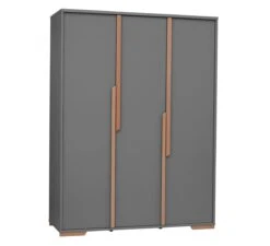 Snap 3-Deurskast - Dark Grey