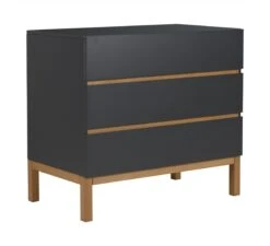 Commode 3-Laden Indigo - Moonshadow -Babykamers Verkoopwinkel quax commode 3 laden indigo moonshadow 2