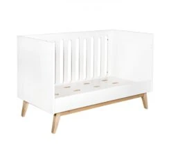 Trendy Bedbank 70x140 - White -Babykamers Verkoopwinkel quax trendy bedbank 70x140 white 3